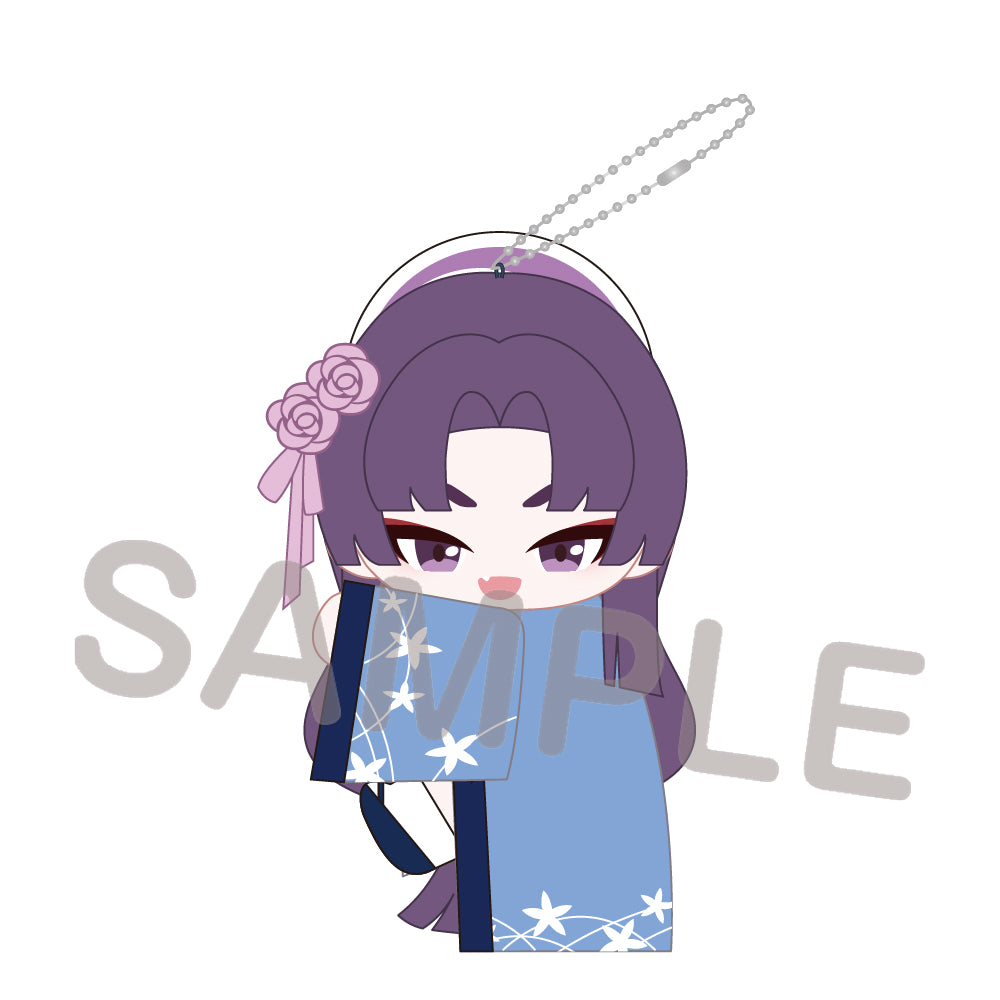 블루 아카이브 공식 정품 굿즈 일본 요스타 5주년 시리즈 클립 봉제 인형 유카리 블아 블루아카