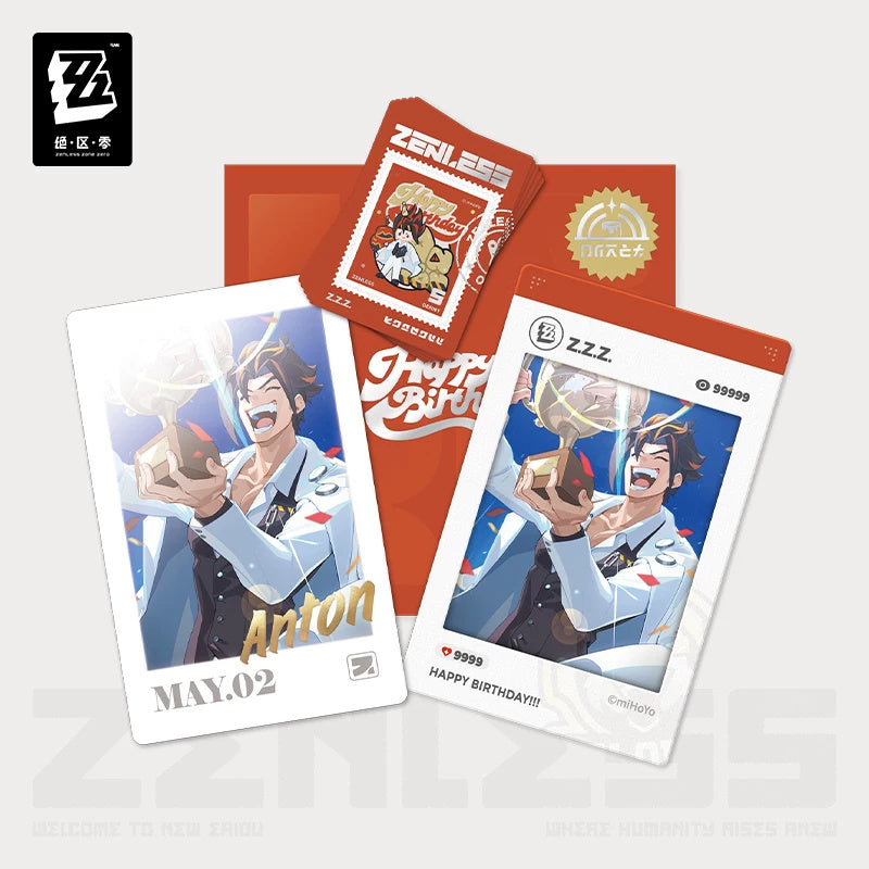 젠레스 존 제로 공식 정품 굿즈 HB2U 시리즈 생일 기념 세트 제4탄 안톤 젠존제 ZZZ