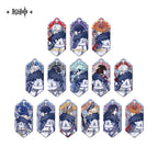 Genshin Impact: Fatui Harbingers Frost and Flame Series Badge - Blind Box