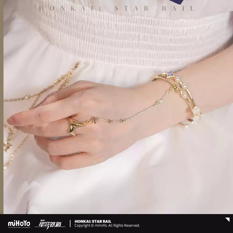 Honkai: Star Rail: Robin Impression Theme Bracelet & Ring Set - Hand Chain