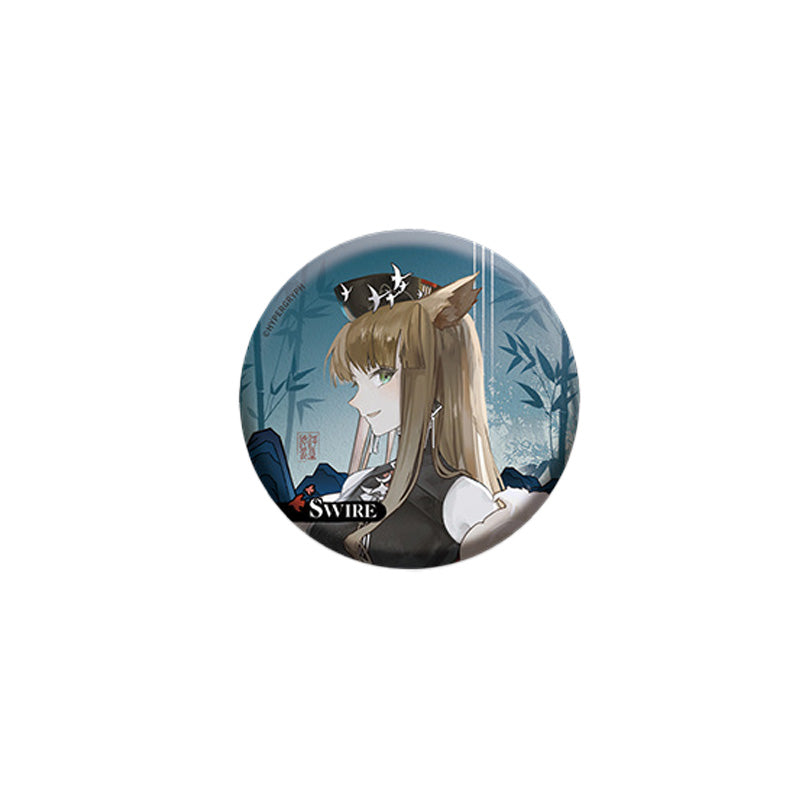 명일방주 공식 정품 굿즈 2022 음악회 시리즈 부생청풍 캔 뱃지 스와이어